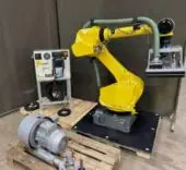 Used Fanuc Robot System Palletizing M-710iC with R-30iB with Gripper (only 260 hours)