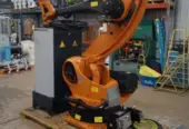 Kuka KR 100-2 PA Palletizer Robot w/ KRC2 Control 1300HRS TESTED W/ WARRANTY