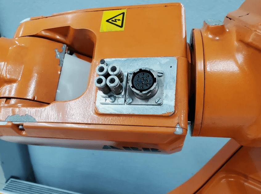 Used ABB IRB 120 Robot w/ IRC5 Controller, Teach Pendant, and Cables, 220V, 1 Phase