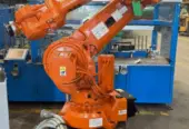 Used ABB IRB 4600-45/2.05 ROBOT ARM W/ ABB IRC5 CONTROLLER