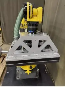 Used Fanuc Robot System Palletizing M-710iC with R-30iB with Gripper (only 260 hours)