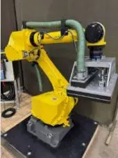 Used Fanuc Robot System Palletizing M-710iC with R-30iB with Gripper (only 260 hours)