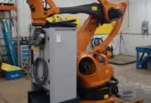 Kuka KR 100-2 PA Palletizer Robot w/ KRC2 Control 1300HRS TESTED W/ WARRANTY