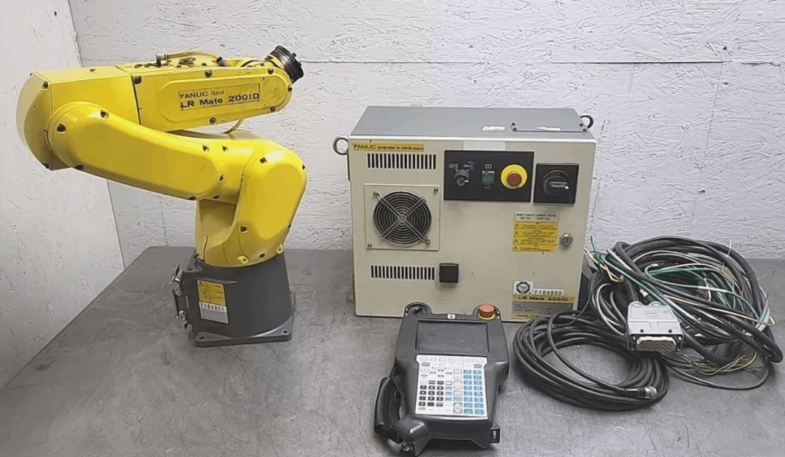 Used Fanuc LR Mate 200iD Complete Robot System w/ R30iB Mate Controller