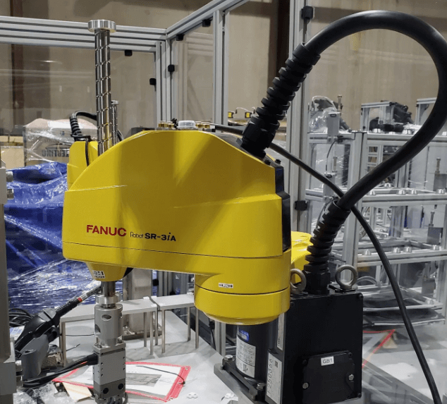 Used FANUC SR-3iA SCARA Robot w/ R30iB Mate Plus Controller – Yr: 2020 F250366