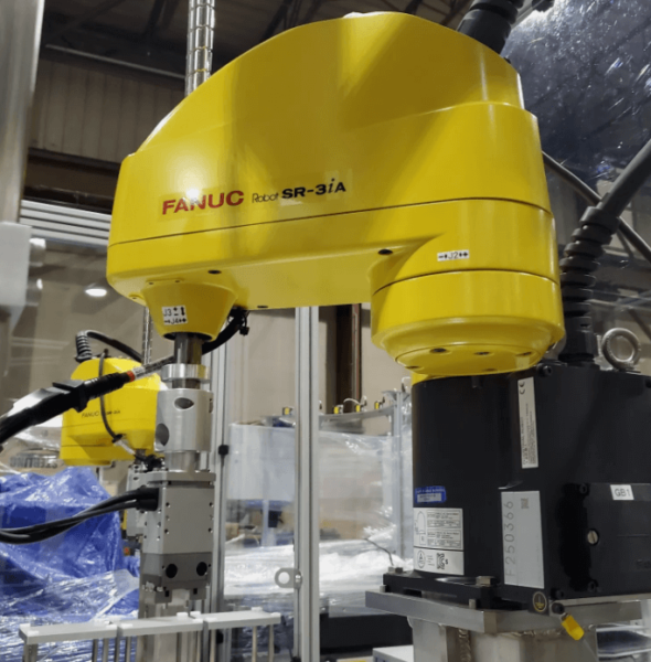 Used FANUC SR-3iA SCARA Robot w/ R30iB Mate Plus Controller – Yr: 2020 F250366