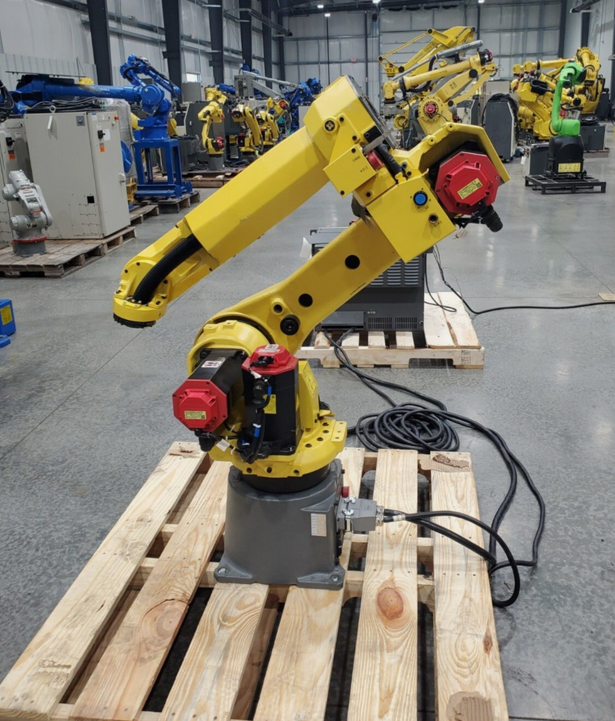 Used FANUC M-20ia Industrial Robot With R-30ib – Complete Robot System