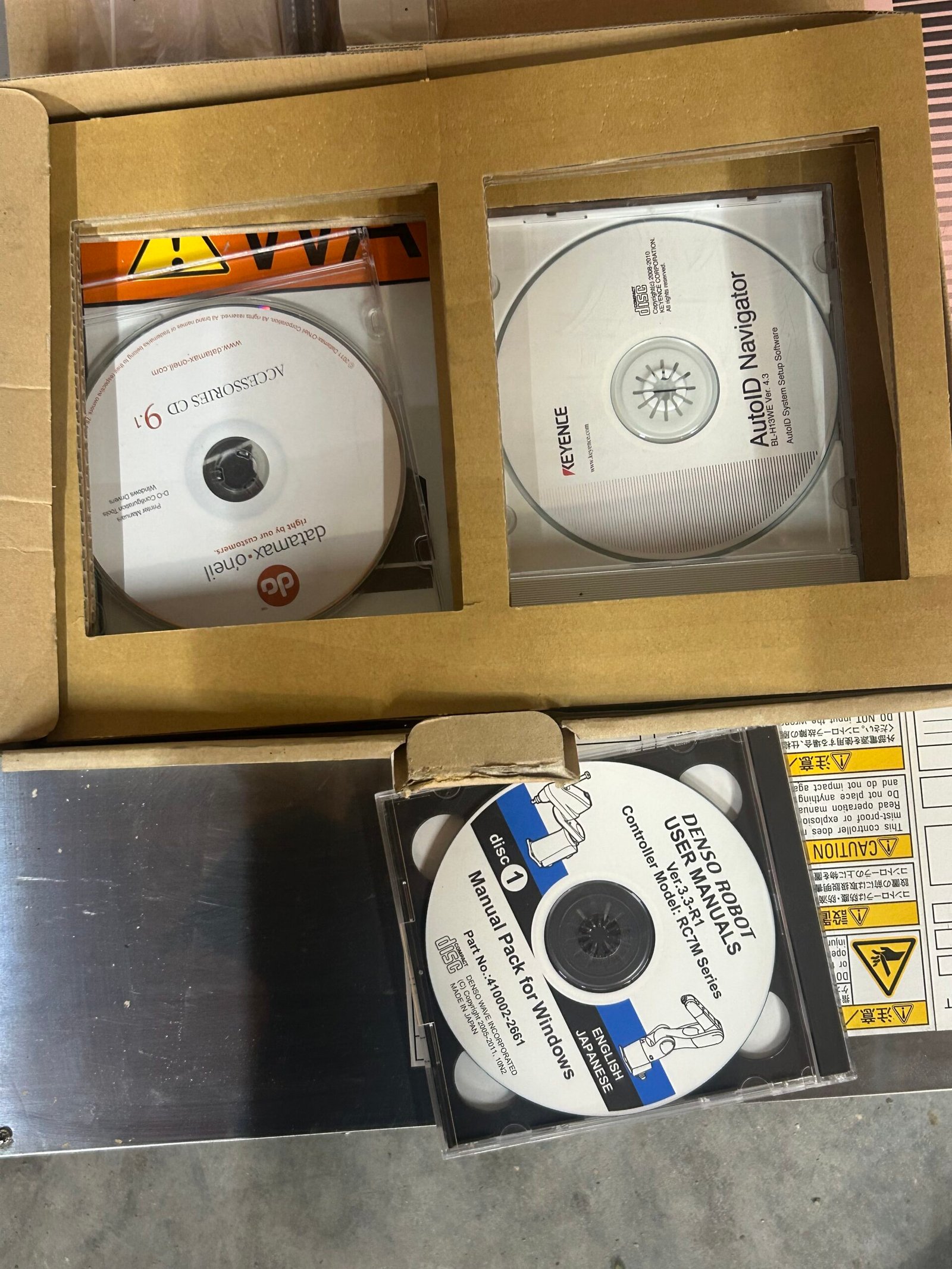 2012 Denso VM-60B1D/GM-V 6 Axis Automation Robotic Arm Complete.