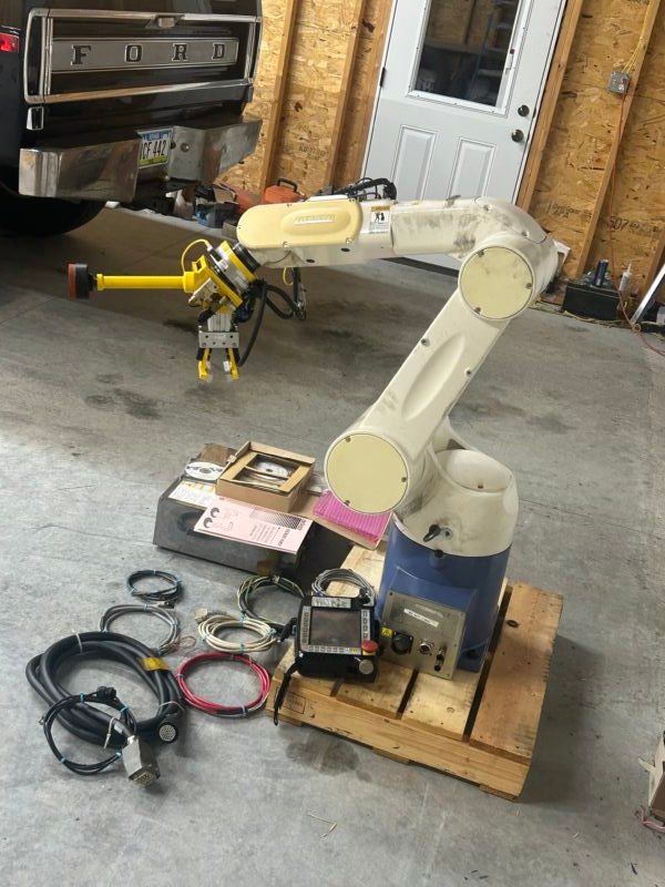 2012 Denso VM-60B1D/GM-V 6 Axis Automation Robotic Arm Complete.