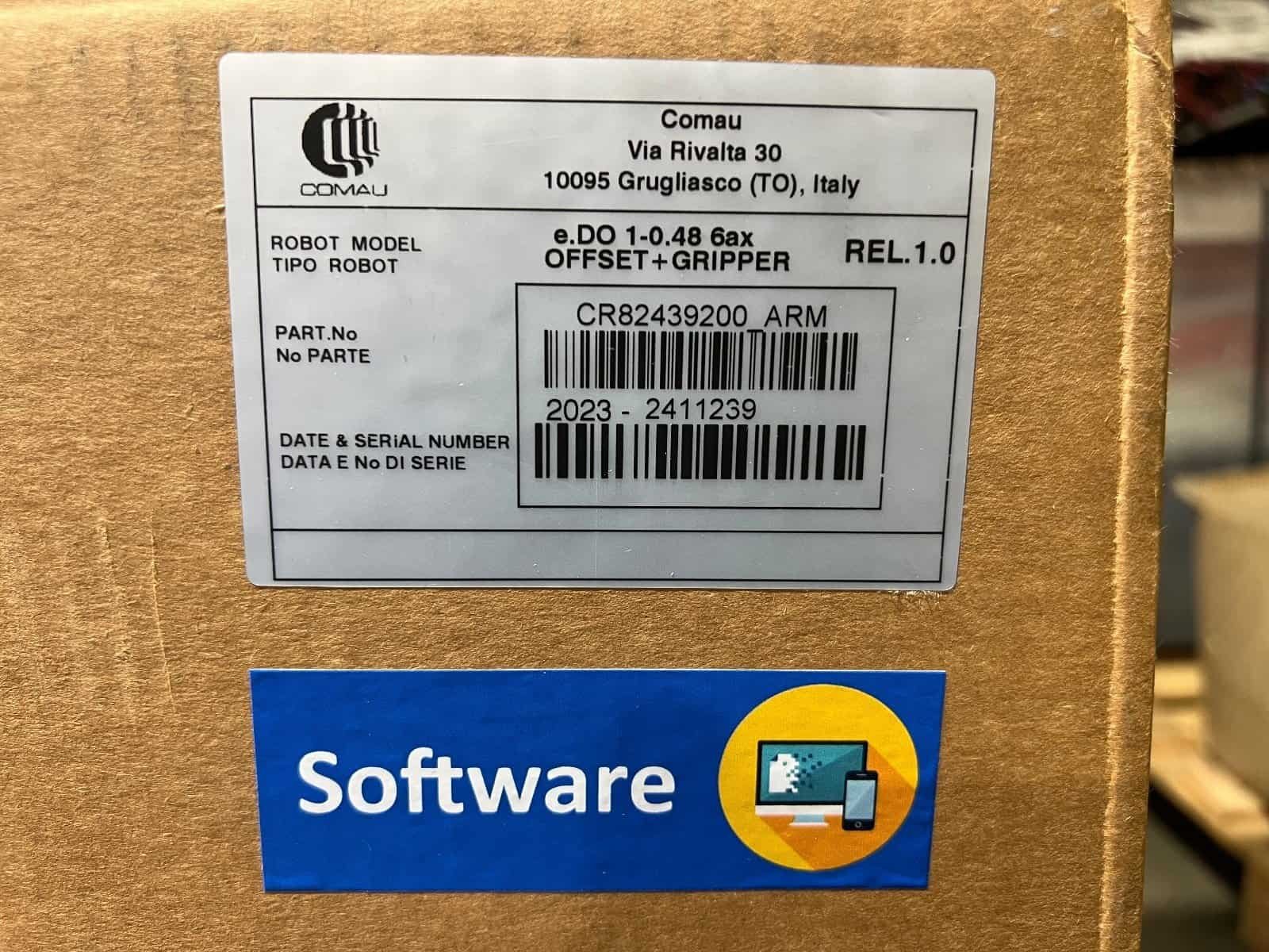 Comau e.DO 1-0.48 6-Axis Educational Robot CR82439200 Complete New in Box!